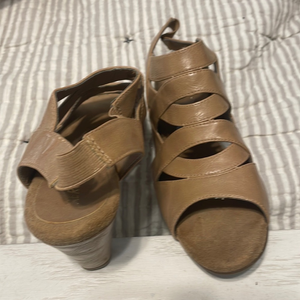 Strappy heels